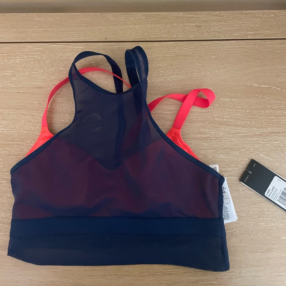Adidas Bikini Top- Mesh High Neck Top
